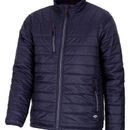 Hoggs Kingston Lightweight Full Quilted Jacket - Navy/Merlot additional 1