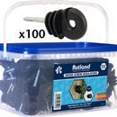 Rutland Bucket Wood Screw Insulator Pack of 100 15-329 R additional 1