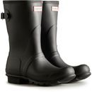 The Hunter Boot Co Women's Back-Adjustable Short Black Wellington Boots additional 1