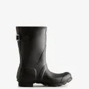 The Hunter Boot Co Women's Back-Adjustable Short Black Wellington Boots additional 3