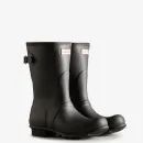 Hunter Women's Back-Adjustable Short Wellington Boots - Navy additional 2