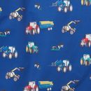 Lighthouse Finlay Boys Tractor Print Waterproof Coat - Navy Blue additional 2