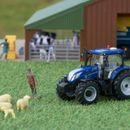 Britains New Holland T6.180 Blue Power Tractor Toy (1:32 Scale Model) additional 4