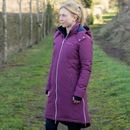 Hy Equestrian Women's Synergy Guard Waterproof Long Coat - Navy additional 1