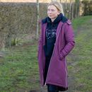 Hy Equestrian Women's Synergy Guard Waterproof Long Coat - Navy additional 3