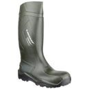 Dunlop Purofort+ Full Safety Green Wellington Boots additional 1