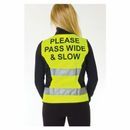 HyVIZ Waistcoat - Please Pass Wide &amp; Slow by Hy Equestrian additional 2