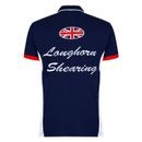 Lonhorn Hereford Navy Polo Shirt additional 4