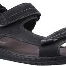 Hush Puppies Mens Black Neville Quarter Strap Sandal additional 2
