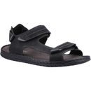 Hush Puppies Mens Black Neville Quarter Strap Sandal additional 1