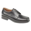 Amblers Birmingham Lace Gibson Shoes (Black) additional 1