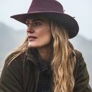 Hoggs Perth Crushable Felt Merlot Hat additional 1