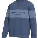 Hoggs Dumfries 1888 Gents Sea Blue/Vintage Blue 1/4 Zip Sweatshirt additional 2