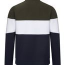 Hoggs Dumfries 1888 Gents Forest/White 1/4 Zip Sweatshirt additional 2