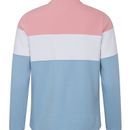 Hoggs Dumfries 1888 Ladies 1/4 Pink/White/Blue Sweatshirt additional 3
