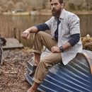 Hoggs Kessock SS Tattersall Blue/Olive Short Sleeved Shirt additional 2