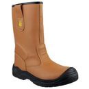 Amblers Safety FS142 Water Resistant Pull On Rigger Boots (Tan) additional 1