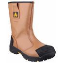 Amblers Safety FS143 Waterproof Pull On Safety Boots (Tan) additional 1