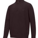 Hoggs SZ Lothian II Redwood Marl 1/4 Zip Pullover additional 1