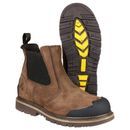 Amblers Safety FS225 Waterproof Chelsea Safety Boots (Brown) additional 3
