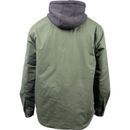 Hard Yakka Men's Quilted Solid Green Shacket additional 2