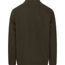 Hoggs of Fife Mens Galloway 1888 Plain 1/4 Zip Forest Sweatshirt additional 2