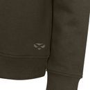 Hoggs of Fife Mens Galloway 1888 Plain 1/4 Zip Forest Sweatshirt additional 4