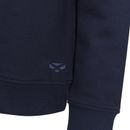 Hoggs of Fife Mens Galloway Navy 1888 Plain 1/4 Zip Sweatshirt additional 3