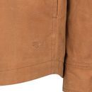 Hoggs of Fife Mens Huntly Tan Waxed Canvas Utility Overshirt additional 3