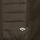 Hoggs of Fife Mens Melville Hybrid Dark Forest Marl Gilet additional 2