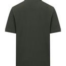 Hoggs of Fife Mens Newton Pique Forest Green Polo Shirt additional 2