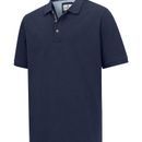 Hoggs of Fife Mens Navy Newton Pique Navy Polo Shirt additional 1