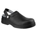 Amblers Safety FS514 Antistatic Slip on Safety Clogs (Black) additional 1