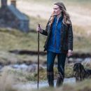 Hoggs of Fife Ladies Stenton Technical Fleece Nordic Blue Gilet additional 3