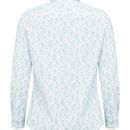 Hoggs of Fife Ladies Thistle Print Seafoam Shirt additional 2