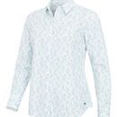 Hoggs of Fife Ladies Thistle Print Seafoam Shirt additional 1