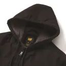 Caterpillar Men's Hooded Sherpa Lined Black Jacket additional 7