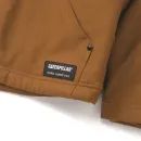 Caterpillar Men's Hooded Sherpa Lined Brown Jacket additional 7