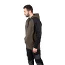 Raglan Men's Hooded Green Sweatshirt additional 3