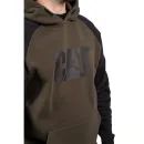 Raglan Men's Hooded Green Sweatshirt additional 5