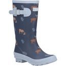Cotswold Woodland Junior Blue Wellingtons additional 1