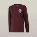 Hard Yakka Men's Heritage Icon Long Sleeve Burgdundy Tee additional 4