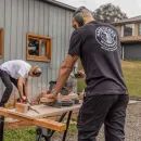 Hard Yakka Men's Heritage Icon Short Sleeve Black Tee additional 2