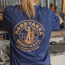 Hard Yakka Heritage Men's Icon Short Sleeve Blue Tee additional 2