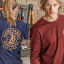 Hard Yakka Heritage Men's Icon Short Sleeve Blue Tee additional 5