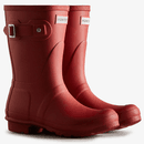 The Hunter Boot Co Women's Original Short Red Wellington Boots additional 3