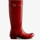 The Hunter Boot Co Women's Original Tall Gloss Red Wellington Boots additional 2