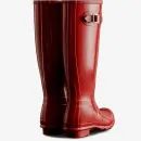 The Hunter Boot Co Women's Original Tall Gloss Red Wellington Boots additional 3