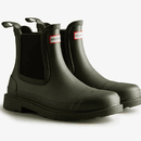 The Hunter Boot Co Women's Commando Chelsea Green Boots additional 3