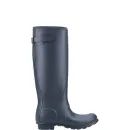The Hunter Boot Co Women's Original Tall Back Adjustable Blue Wellington Boots additional 4